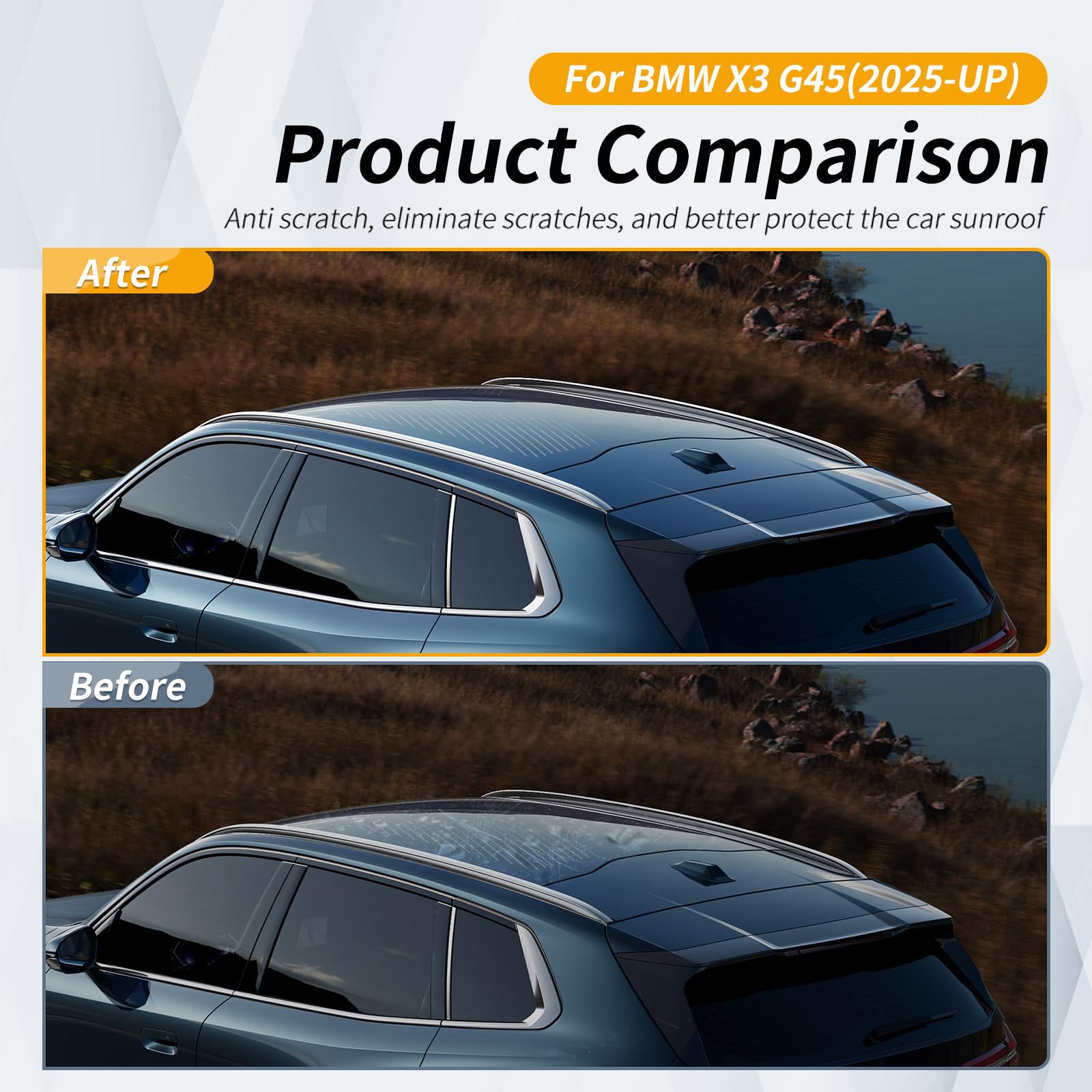Amazon.co.jp: FDAIUN 車サンルーフ TPU 保護フィルム 日よけ用品 BMW